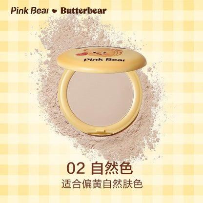 Pink Bear X Butterbear Blurring Matt Pressed Powder