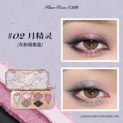 Knight Unicorn 6-Color Satin Makeup Palette