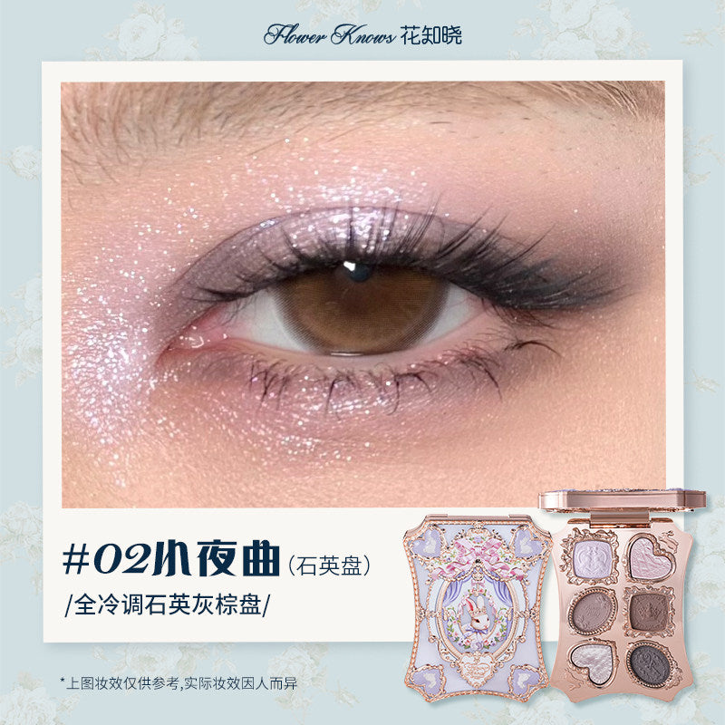 Bunny Garden 6-Color Makeup Palette