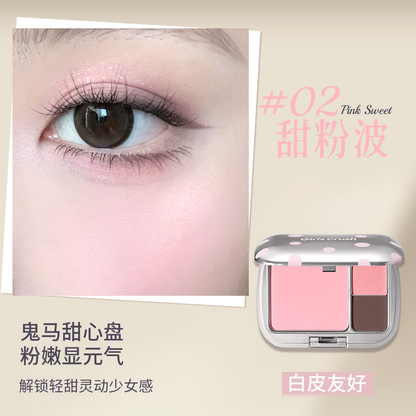 Girls Crush Polka Dot Eyes & Cheeks Multi-use Palette