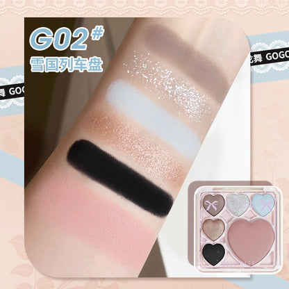 Gogo Tales Sweetish Soft heart Make Up Palette