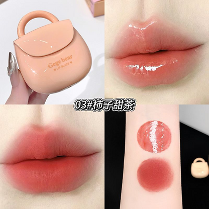 Gege Bear Earphone Bag Lipstick & Gloss