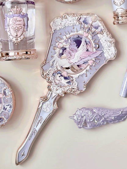 Knight Unicorn Hand Mirror