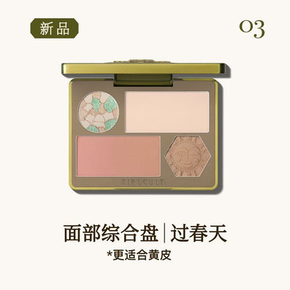 Girlcult Herbal Compendium Contour & Blush Palette