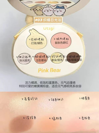 Pink Bear x Chiikawa Eyeshadow Palette