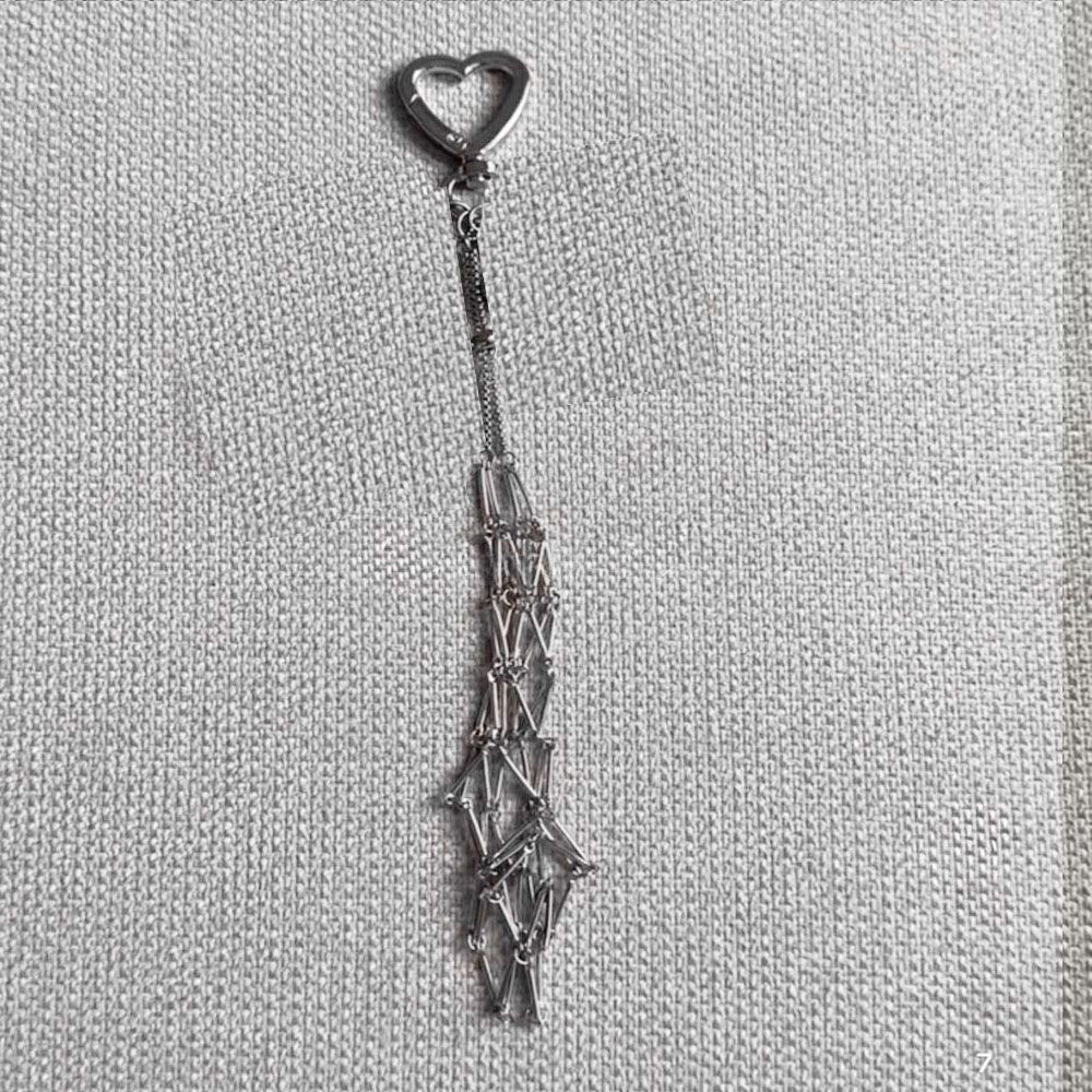 Mesh Lipstick Holder Charm