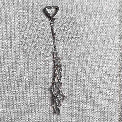 Mesh Lipstick Holder Charm