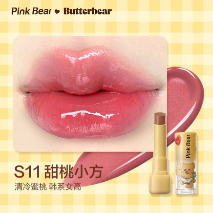 Pink bear x Butterbear Mirror Water Solid Lipstick