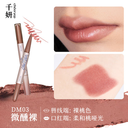 Cheeryep x Dodonami Matte Lipliner & Lipstick