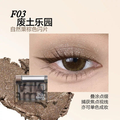 Insbaha Wild Flame Matte & Pearlescent Eyeshadow