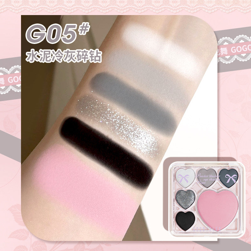 Gogo Tales Sweetish Soft heart Make Up Palette