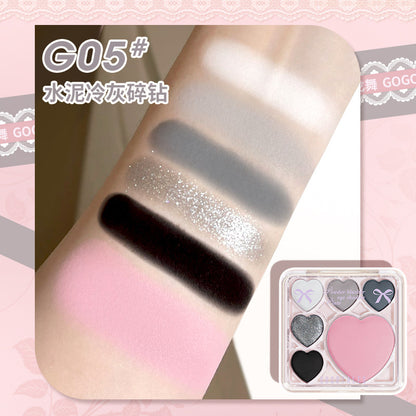 Gogo Tales Sweetish Soft heart Make Up Palette