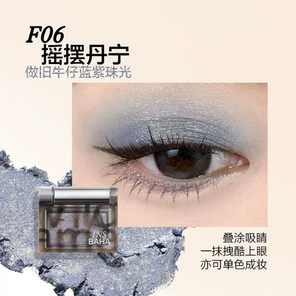 Insbaha Wild Flame Matte & Pearlescent Eyeshadow