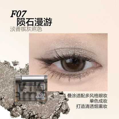 Insbaha Wild Flame Matte & Pearlescent Eyeshadow