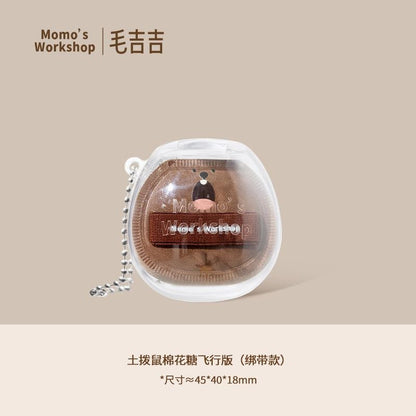 Momo's Workshop Animal Pilot Collection Portable Mini Puff