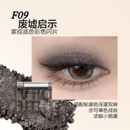 Insbaha Wild Flame Matte & Pearlescent Eyeshadow
