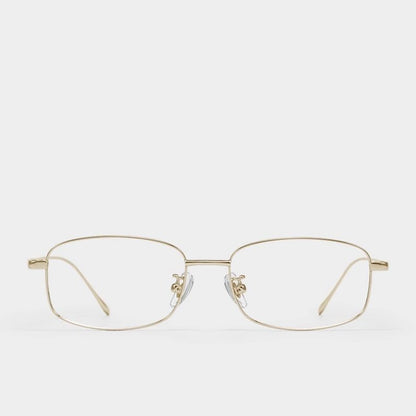 Y2K Square Metal Glasses