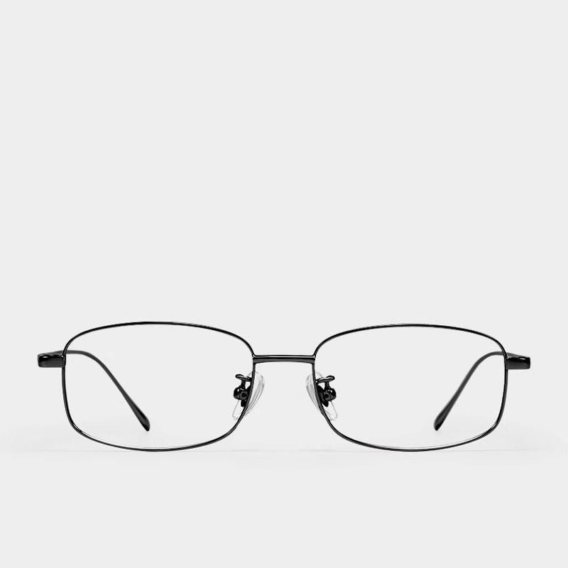 Y2K Square Metal Glasses