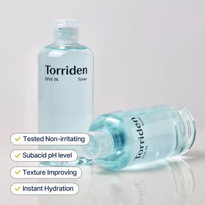 Torriden Dive-in Low Molecular Hyaluronic Acid Toner 300ml