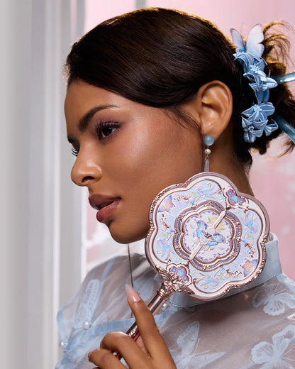 Butterfly Cloud Collar Collection Hand Mirror