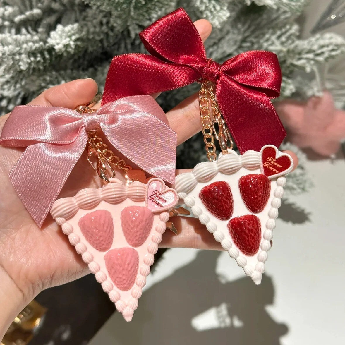 Strawberry Cupid Solid Perfume/ Bag Charm