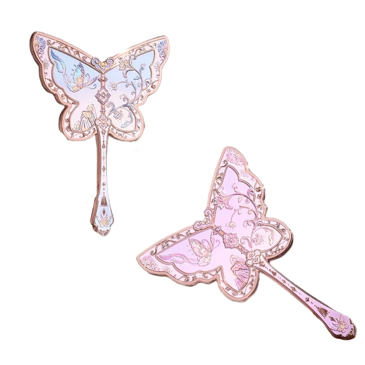 Butterfly Cloud Collar Collection Hand Mirror