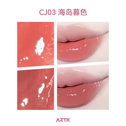 AZTK Dual Colour Water Pout Lip Jelly