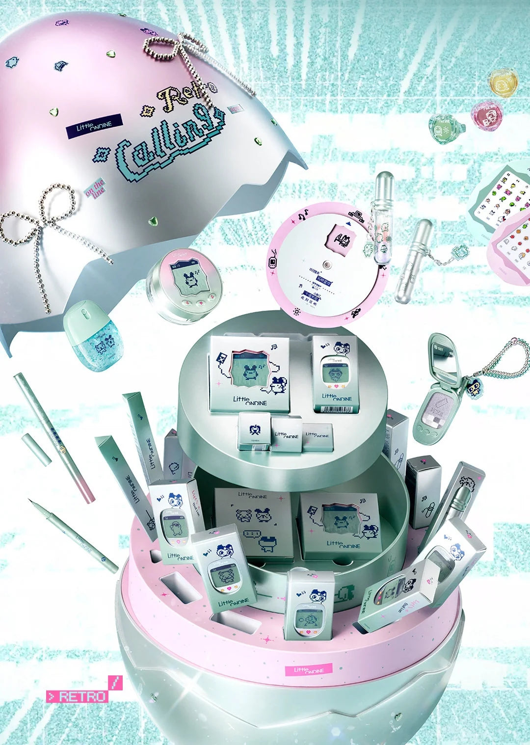 Little Ondine x Tamagotchi Gift Set