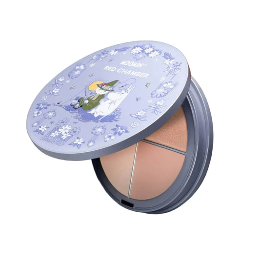 Red Chamber X Moomin 3-shade Highlighter Palette