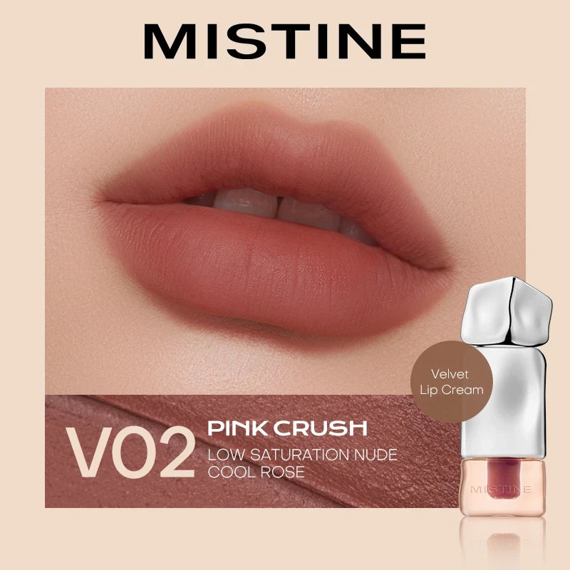 MISTINE-Latte-Lip-Glaze-Juicy-Lip-Cream-Two-Textures-Double-Effect-Watery-lipstick-Soft-Mi