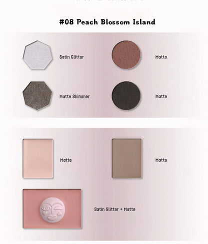 Girlcult Peach Blossom Spring Series All-in-One Palette