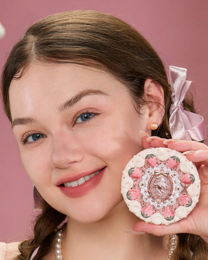 Strawberry Cupid Pressed Powder