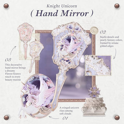 Knight Unicorn Hand Mirror