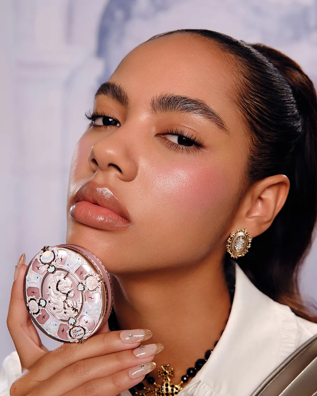 Knight Unicorn Satin Blush