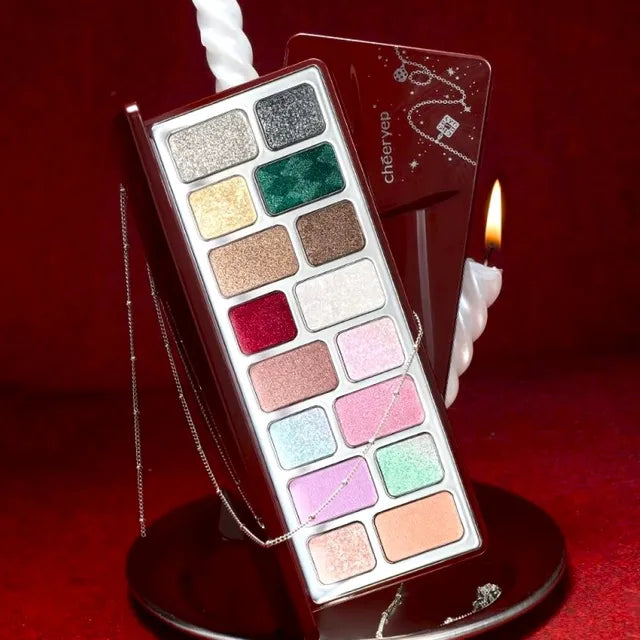 Cheeryep 16-Color Natural Star Eye Shadow Palette [Limited Shades]
