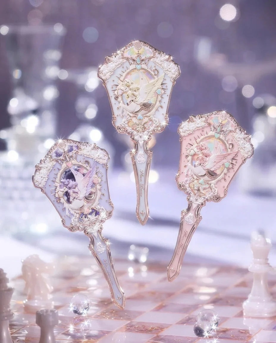 Knight Unicorn Hand Mirror