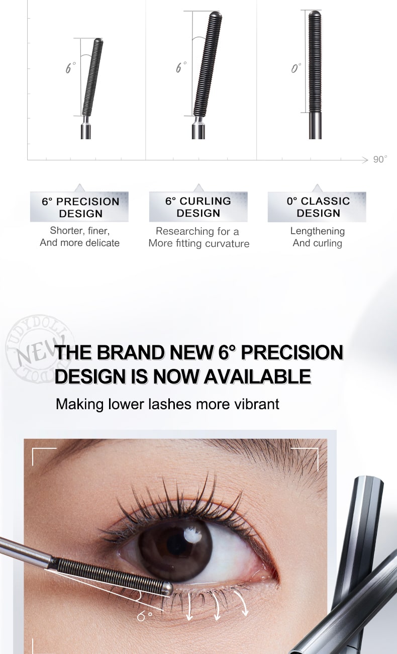 Judydoll 3D Curling Iron 'Precision' Mascara - Large Volume (new!)