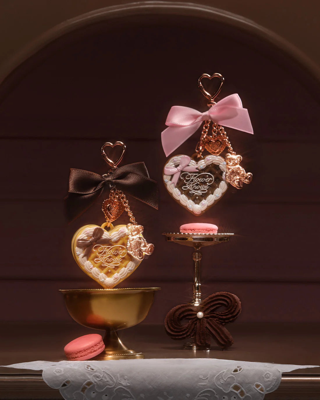 Sweet Bear Mini Pressed Powder Bag Charm