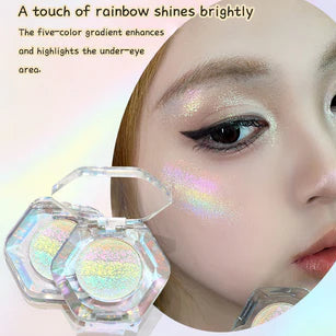 Sheen Effect Rainbow Holographic Eyeshadow