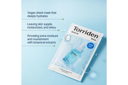 Torriden Dive-In Low Molecule Hyaluronic Acid Mask