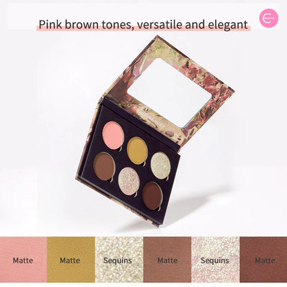 Choiz Beauty Insect Series 6-colour Eyeshadow Palette