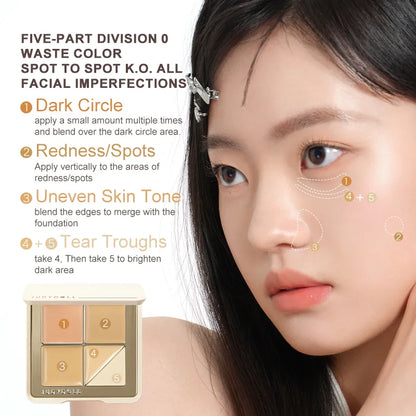 Judydoll 5-shade Concealer Palette