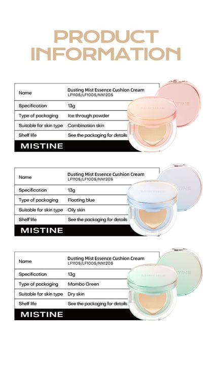 Mistine Glacial Tyndall Limited Air Cushion (+ extra refill)