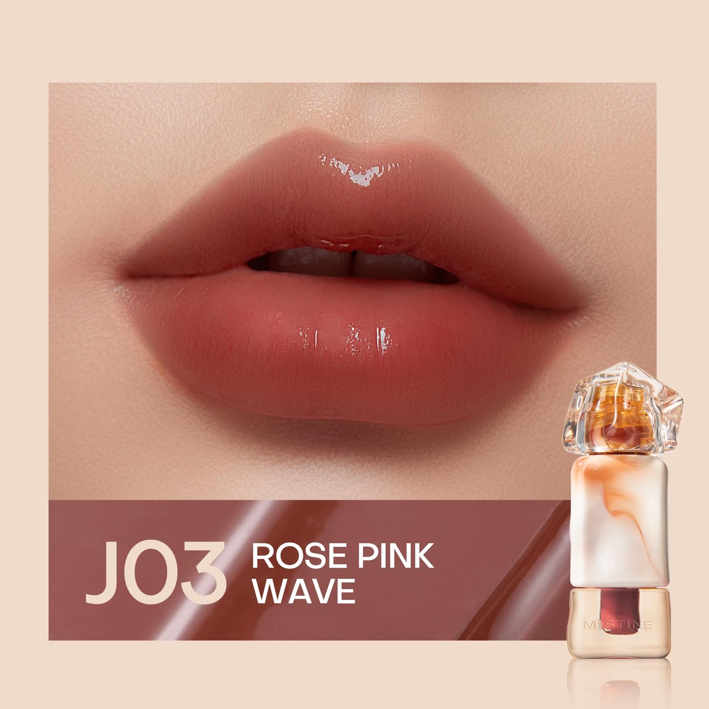 Mistine Thai Latte Lip Glaze