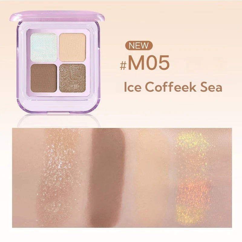 Gella's  Chameleon Glitter Eyeshadow Palette